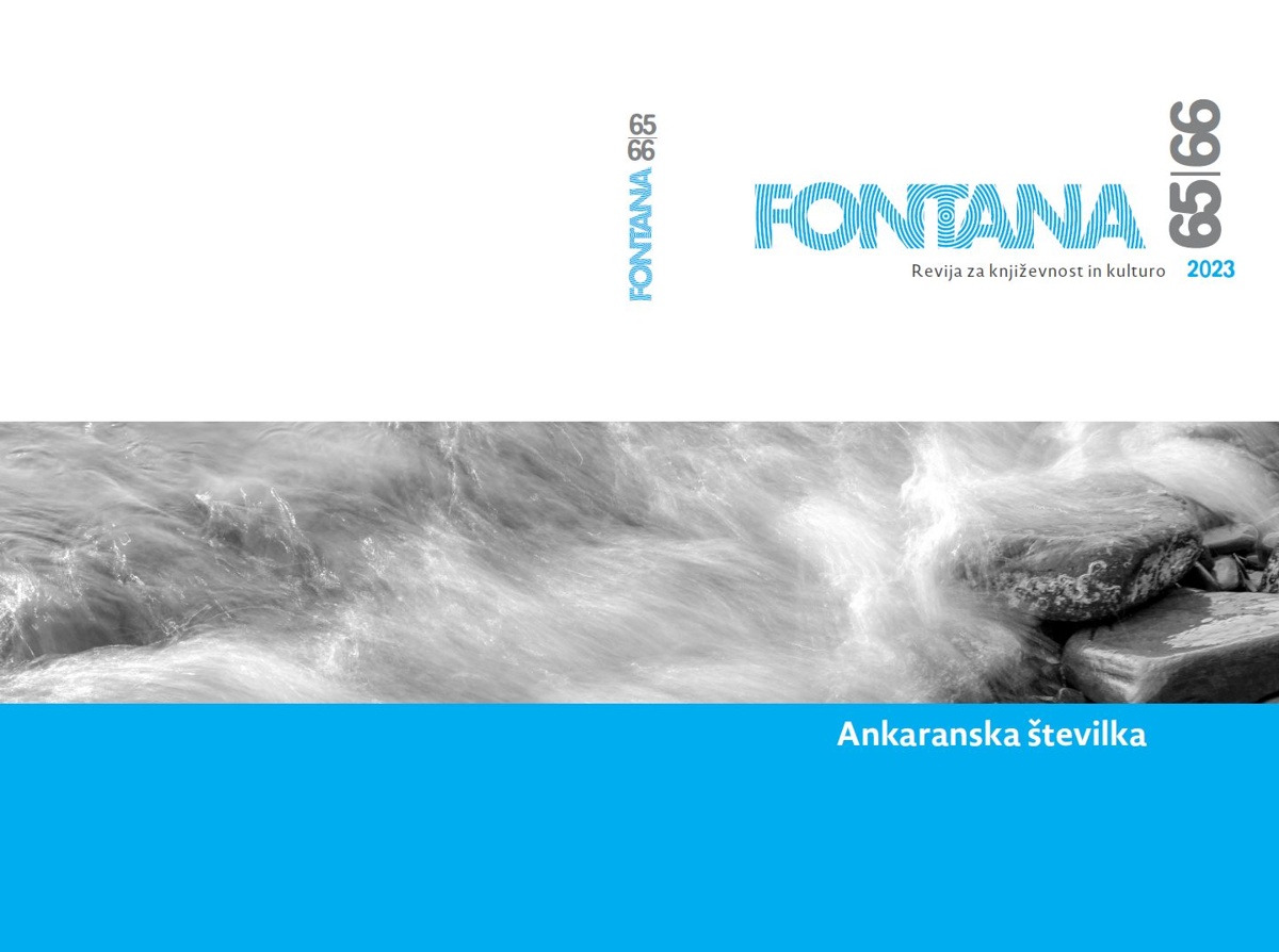 Revija Fontana - naslovka