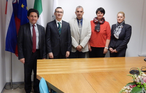Obisk italijanskega konzula in veleposlanika 15 april 2019