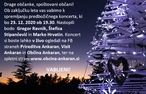vabilo bozicni koncert OA