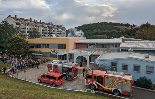 Požarna vaja OŠV 5