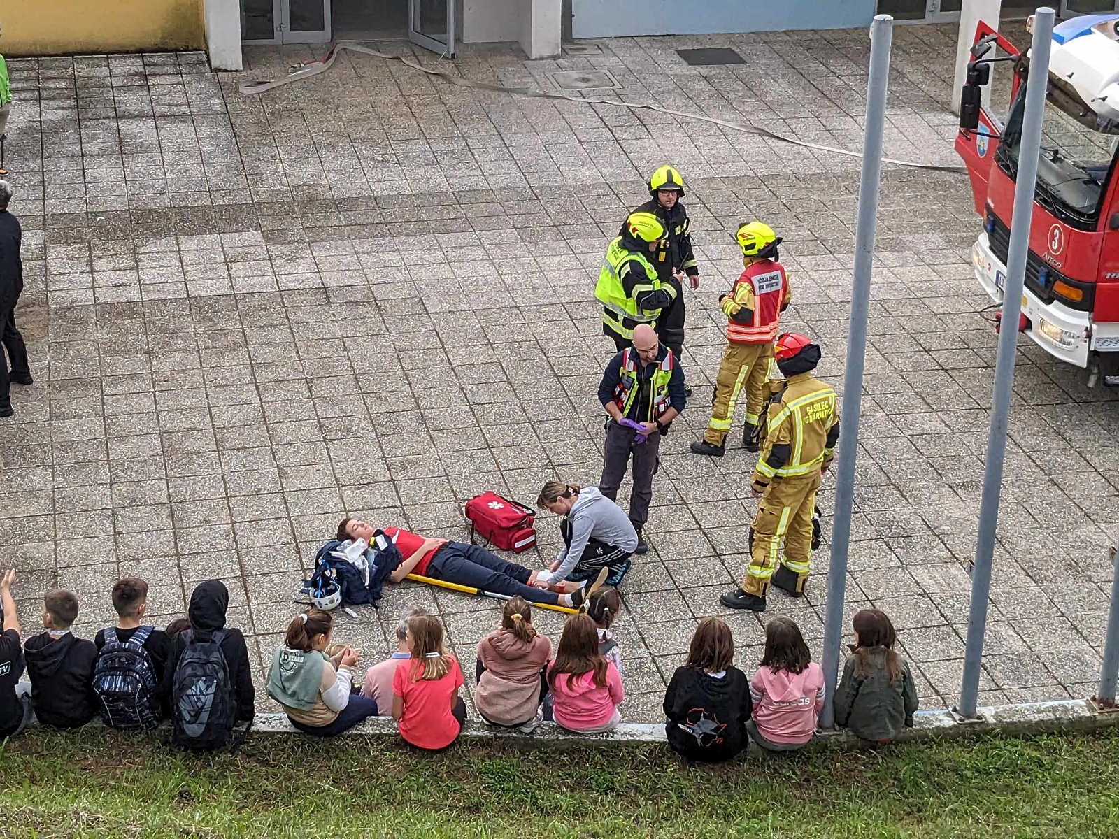 Požarna vaja OŠV 3