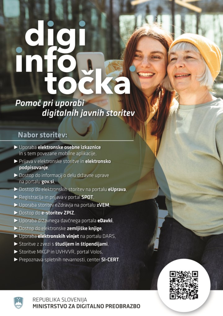 Digi info točka plakat