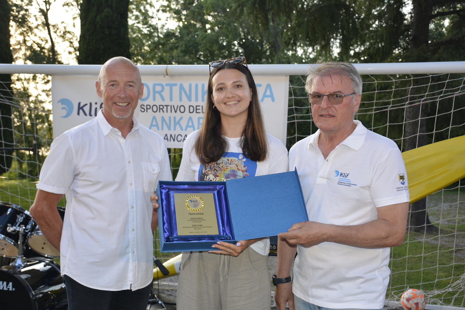 Tajda Lovšin_zlato priznanje športnici 2023