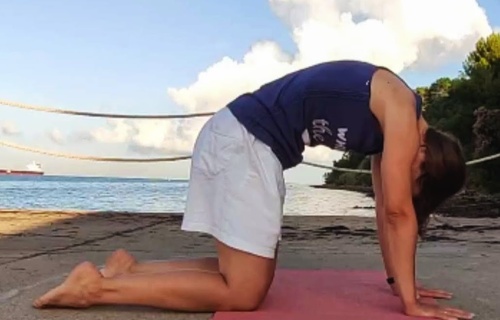 Joga na plaži