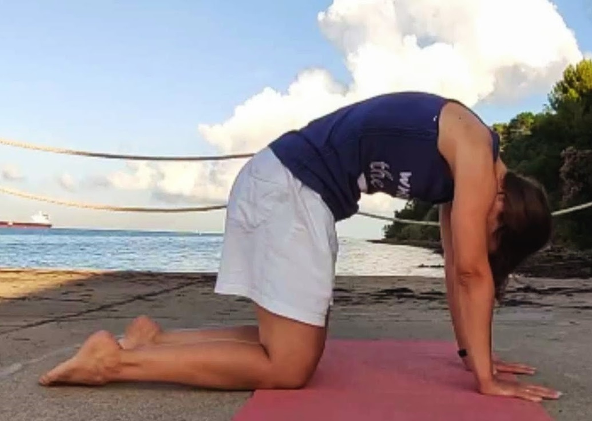 Joga na plaži