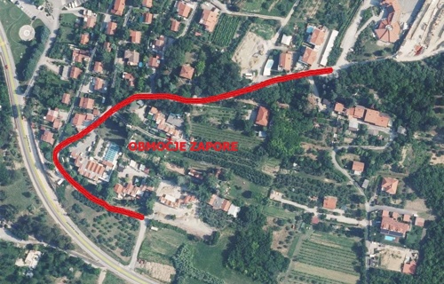 Zapora Oljčna pot januar2025