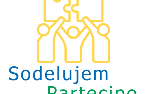 Logotip sodelujem-partecipo