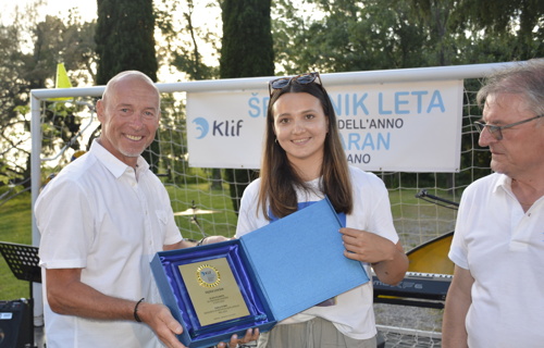 Tajda Lovšin podelitev Klif 2024