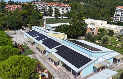 Sončna elektrarna vrtec Ankaran 3