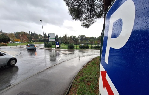 Parkiranje parkirišče Adria