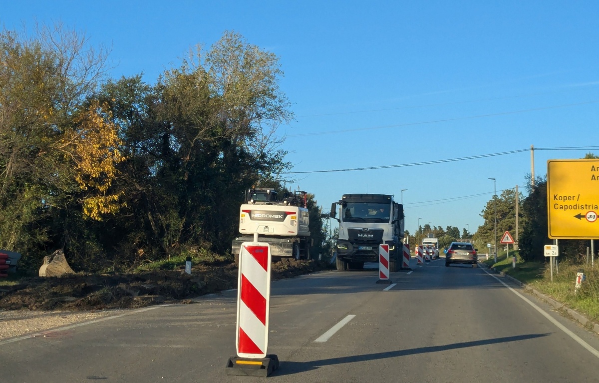 Prometna zapora Jadranska kablovod EP