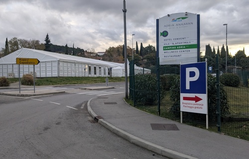 Brezplačno parkiranje Adria 2